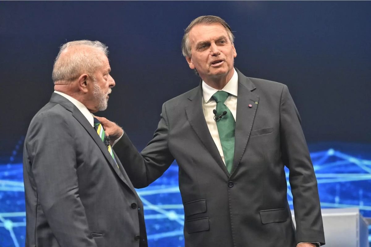 Lula e Bolsonaro em crise
