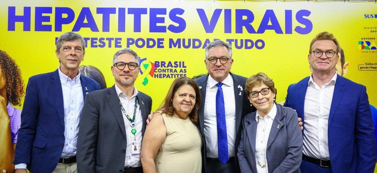 Campanha do Ministério da Saúde incentiva testagem para diagnóstico precoce de hepatites no Brasil