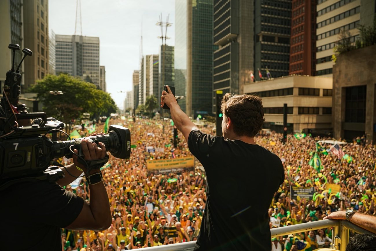 Nikolas Ferreira na Avenida Paulista