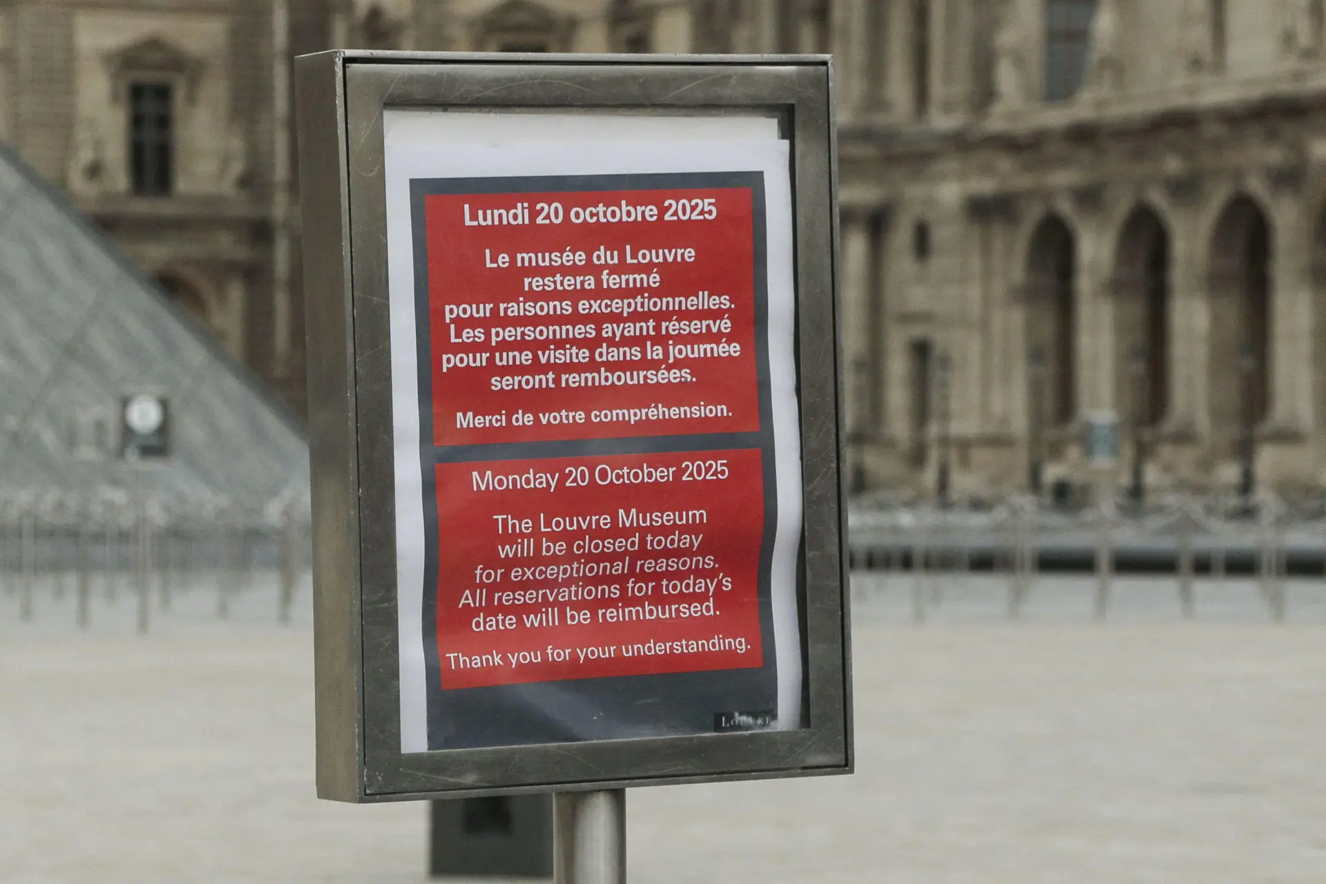 O que se sabe até agora sobre o roubo no Louvre