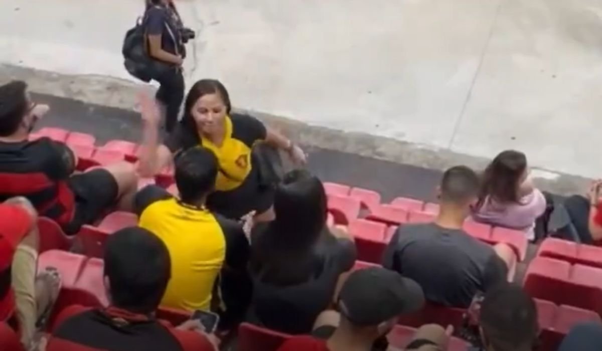 Flagra de traição em jogo entre Sport e Ceará viraliza