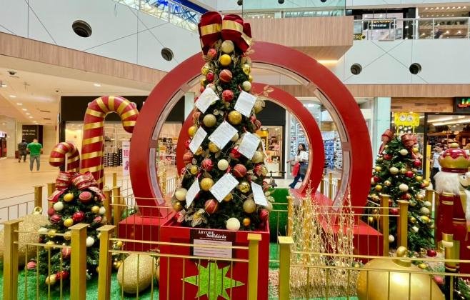 Floripa Shopping recebe mais uma edição das Árvores Solidárias!