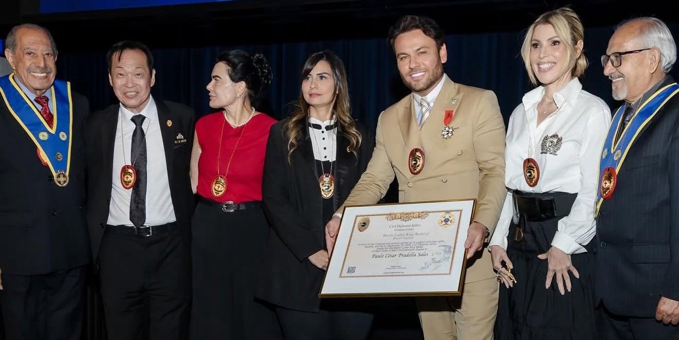 Paulo Cesar recebe Título e Medalha Martin Luther King em solenidade na ALESP