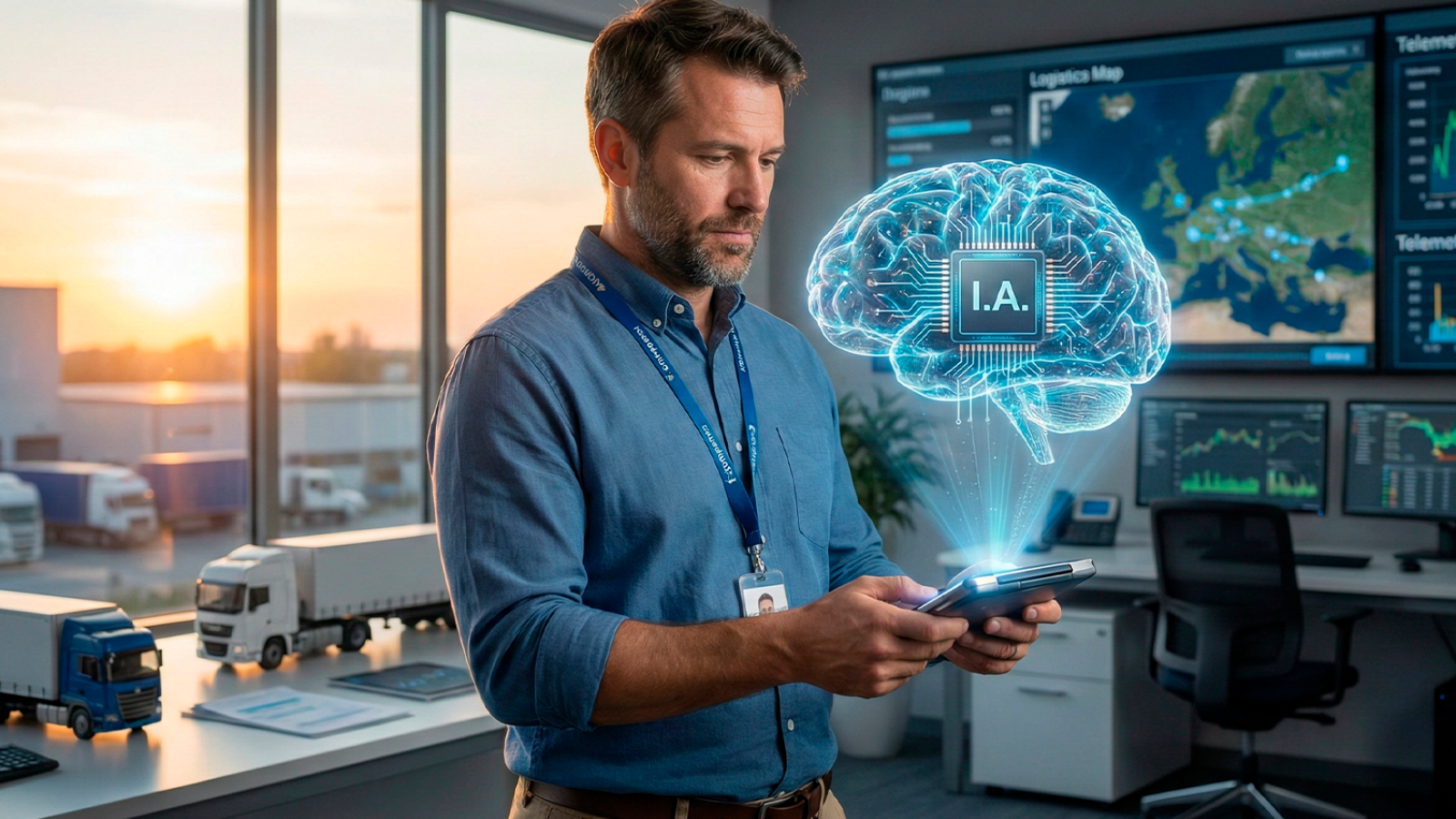 A inteligência artificial começa a integrar a rotina operacional da gestão de frotas, organizando dados dispersos e apoiando decisões estratégicas em tempo real.