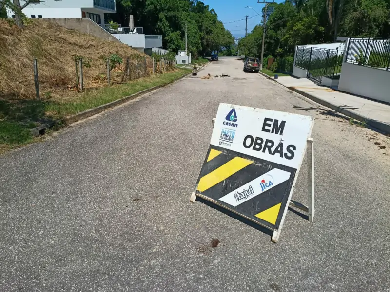 CASAN inicia novo trecho de obras no Bairro João Paulo em Florianópolis • Sul de Floripa
