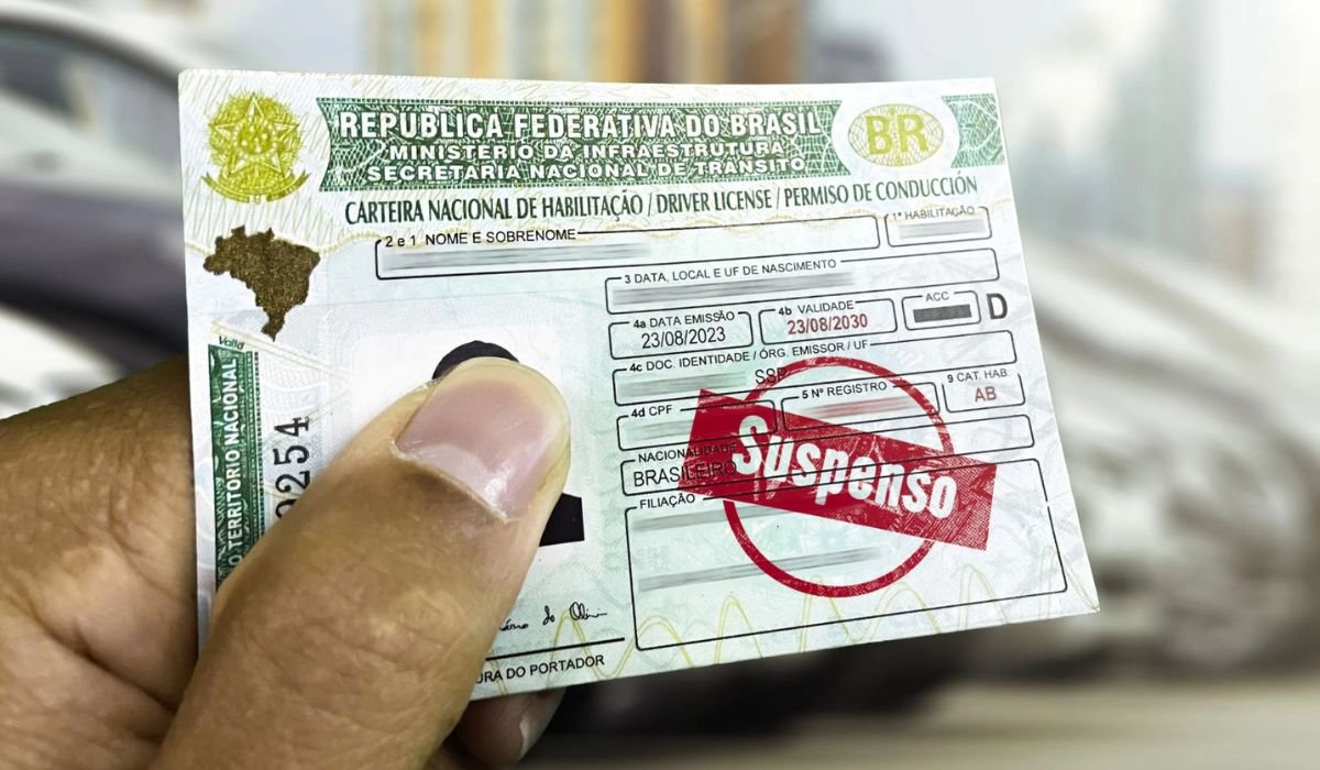 Lista de CNH suspensas