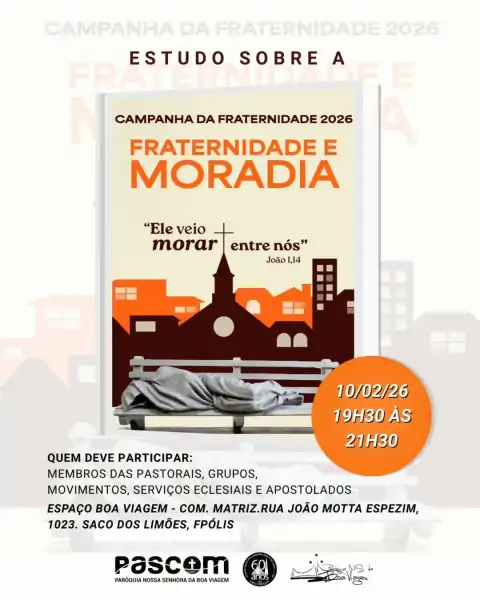 Paróquia Nossa Senhora da Boa Viagem promove estudo sobre a Campanha da Fraternidade 2026 1
