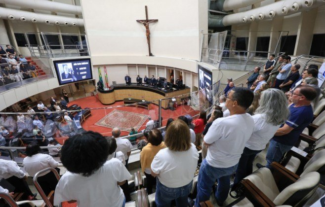 Assembleia Legislativa de SC celebra a Campanha da Fraternidade, que neste ano aborda o direito à moradia