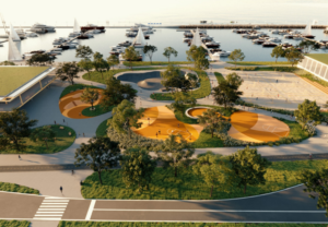 Foi lançada em ato simbólico a Pedra Fundamental do Parque Urbano e Marina Beira-Mar em Florianópolis