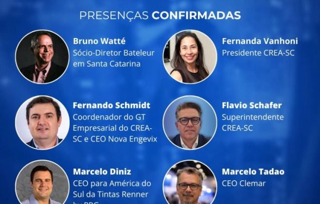 CREA-SC: Encontro LIDE SC: Inovação, Cidades Inteligentes e Desenvolvimento