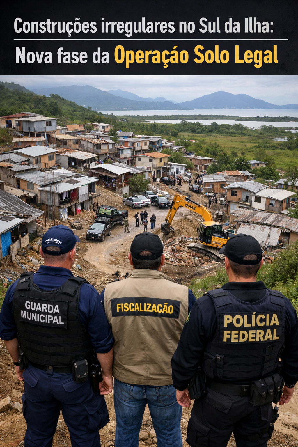 Construções irregulares no Sul da Ilha: Nova fase da Operação Solo Legal