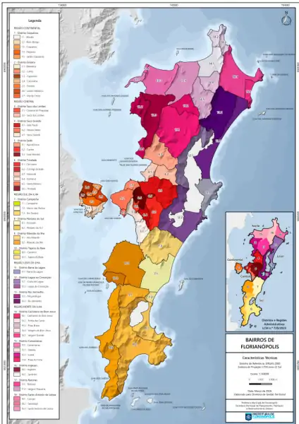 Florianópolis redefine organização territorial e consolida divisão oficial dos bairros 1