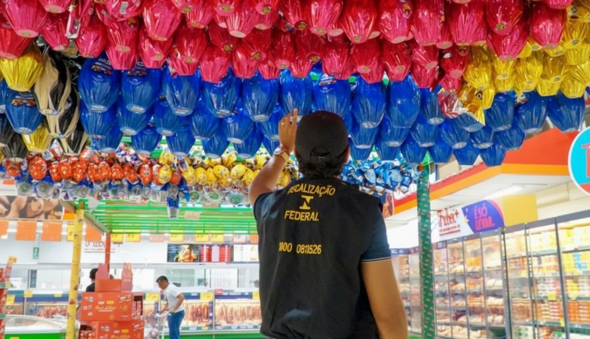 inmetro fiscalizando óvos de páscoa