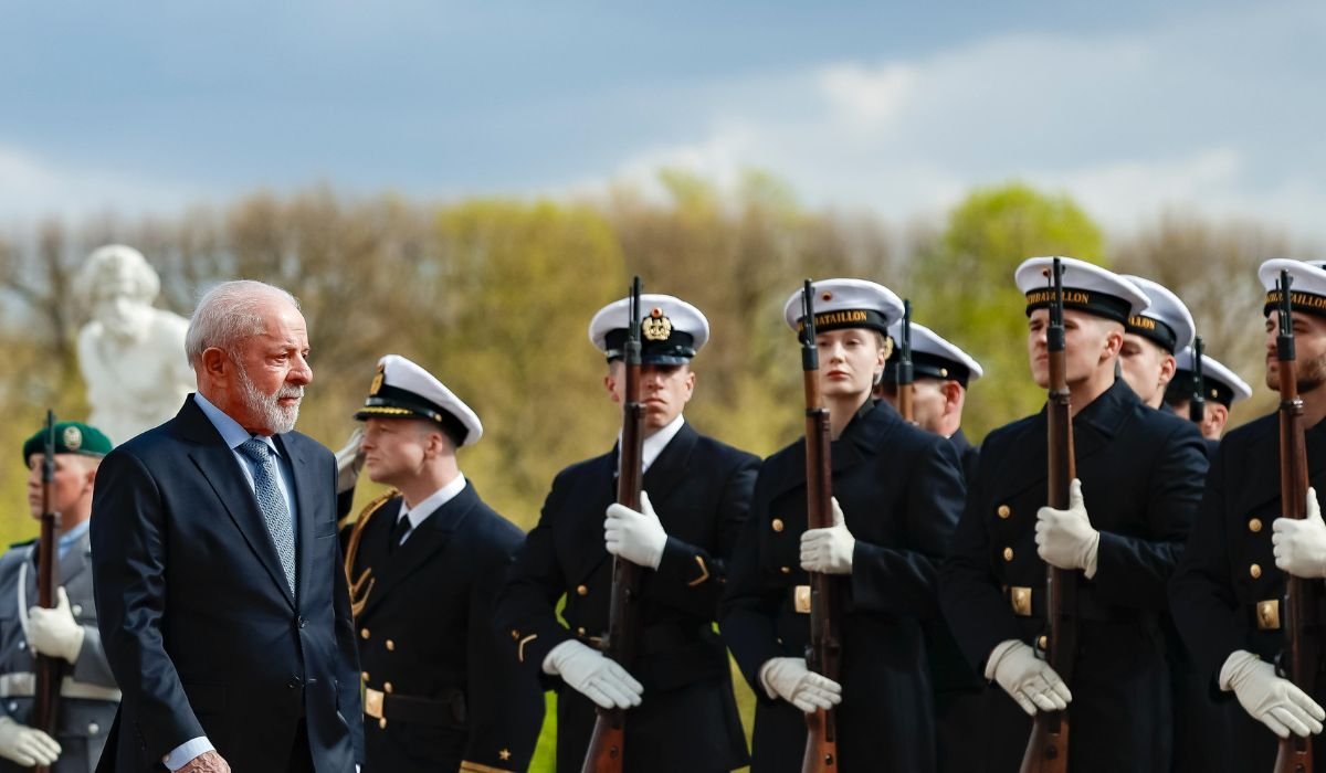 O presidente Luiz Inácio Lula da Silva é recebido com honras de chefe de Estado<br /><span class="post-img-credit">Foto: Ricardo Stuckert/PR/ND Mais</span>