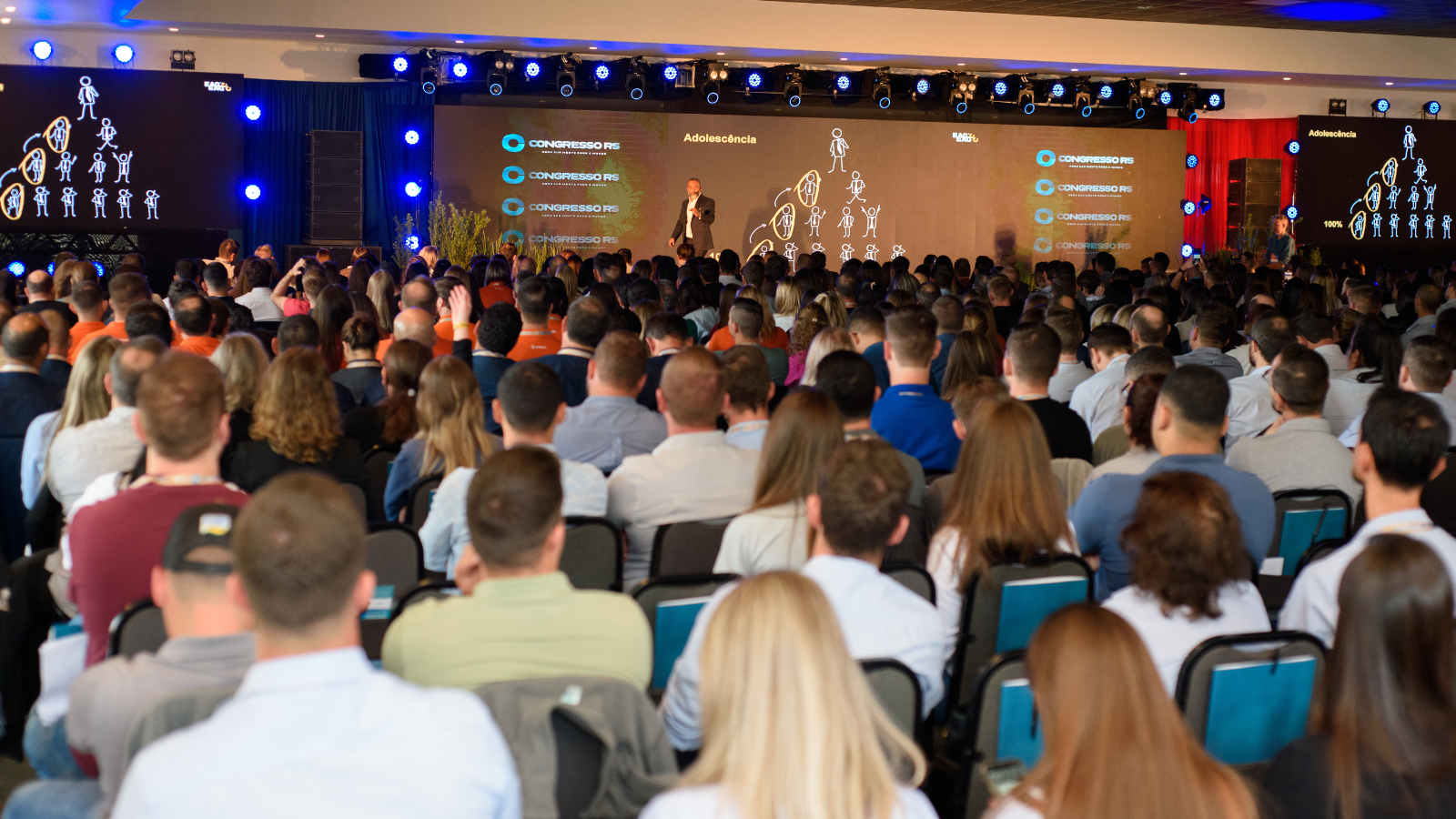 Congresso RS - evento que reúne empresários em torno de execução, liderança e tomada de decisão no ambiente real de negócios.