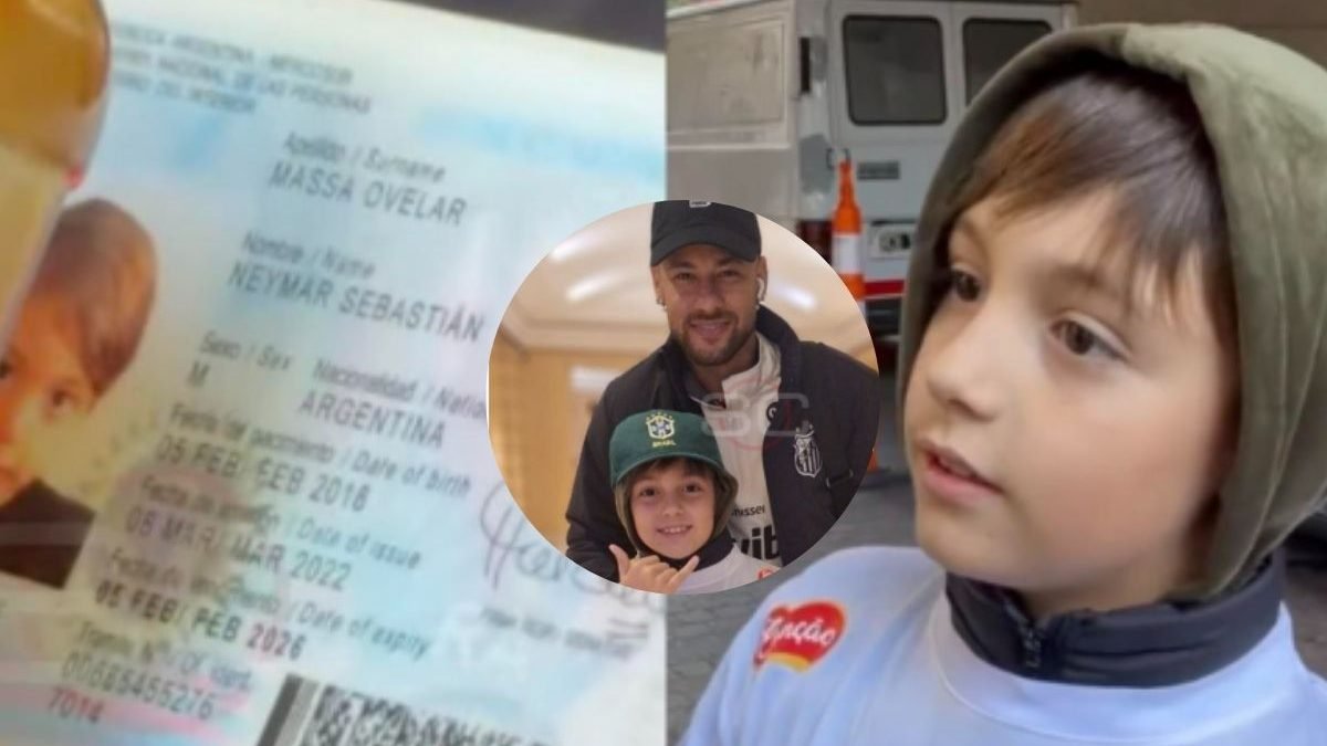 Neymar reage e ganha ‘prova’ após conhecer jovem xará argentino