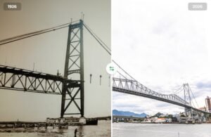 A Ponte Hercílio Luz chega ao centenário consolidada como um dos maiores ícones de Santa Catarina
