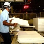 fábrica, indústria, sede da Suzano Celulose