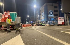 Megaoperação iniciada na madrugada deste sábado (30) marca começo das obras na Avenida Presidente Kennedy