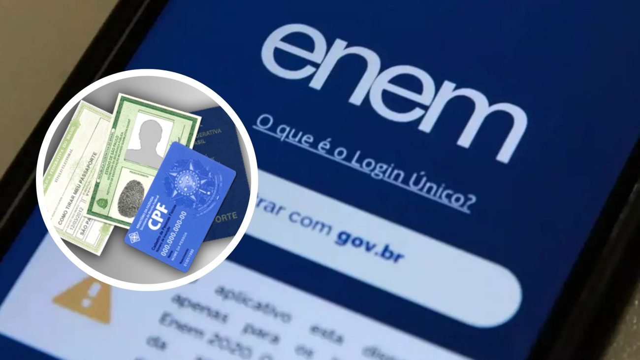 Quais documentos são exigidos para se inscrever no Enem 2026