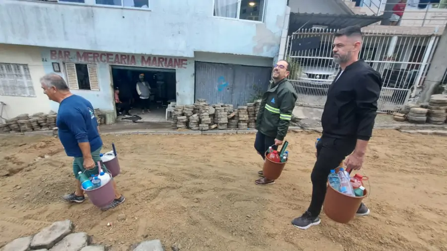 CASAN trabalha para concluir indenizações aos moradores da Serrinha neste início de semana 1