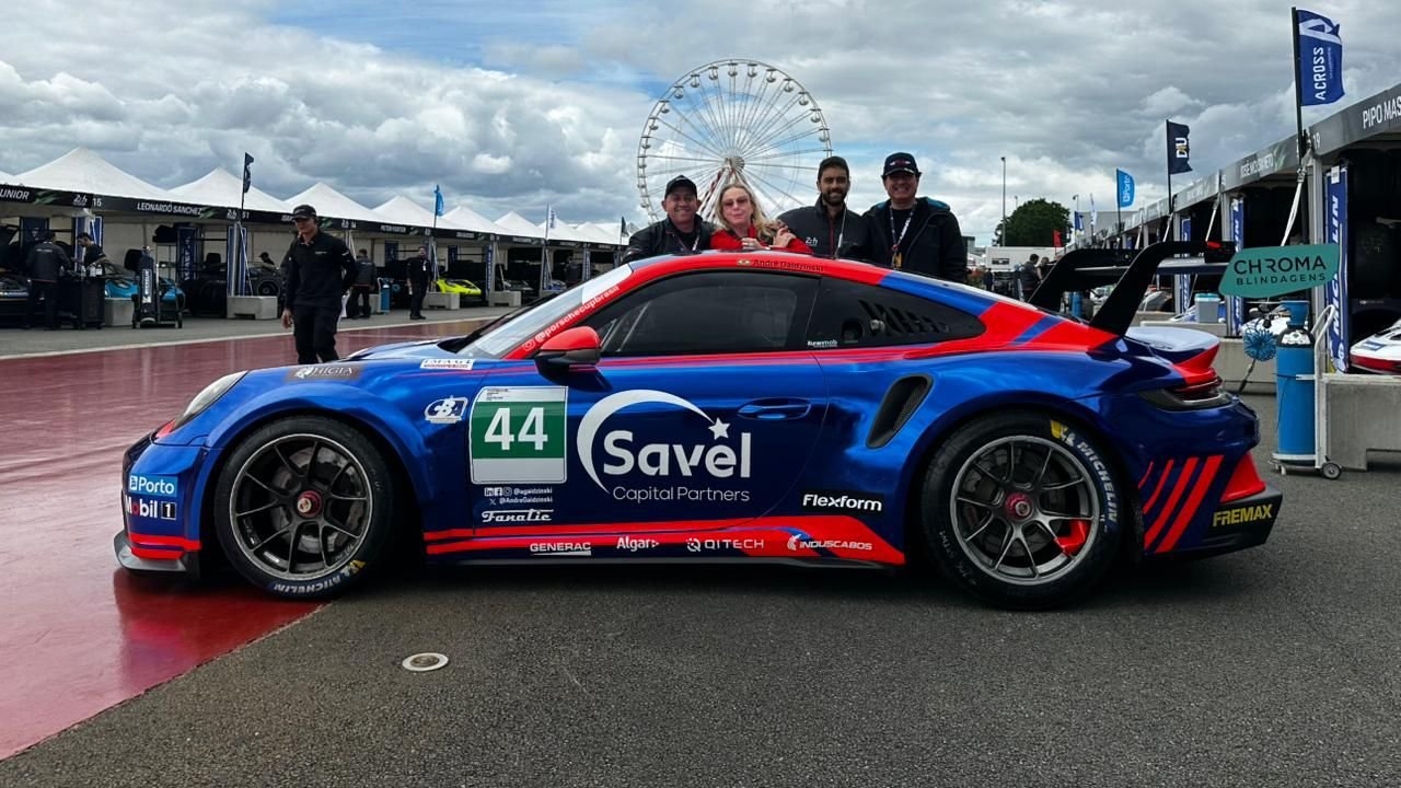 Piloto catarinense André Gaidzinski já está na França, para desafio histórico da carreira, em Le Mans