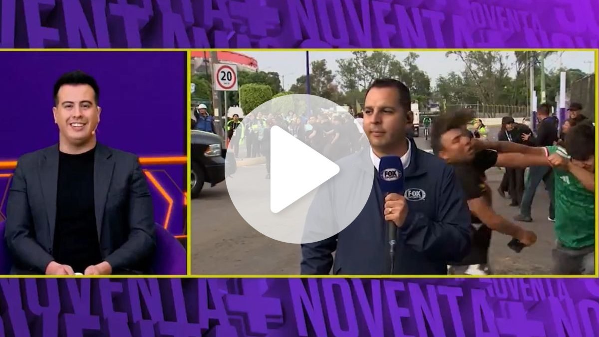 Mexicanos saem no soco atrás de repórter