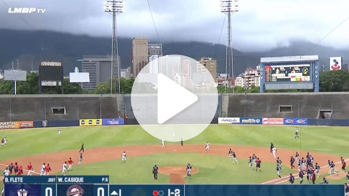 Terremoto na Venezuela interrompe partida de beisebol