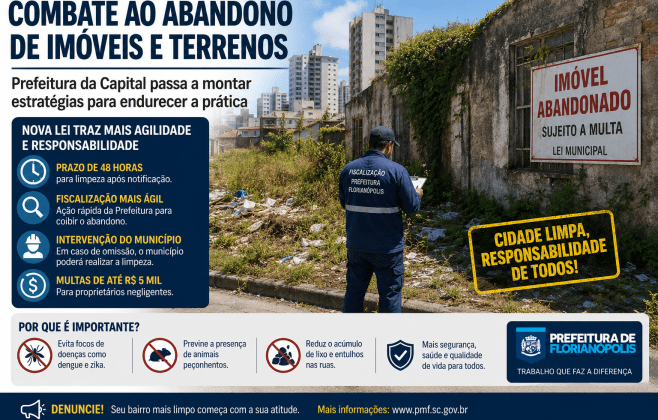 Combate ao abandono de imóveis e terrenos. Prefeitura da Capital passa a montar estratégias para endurecer a pratica