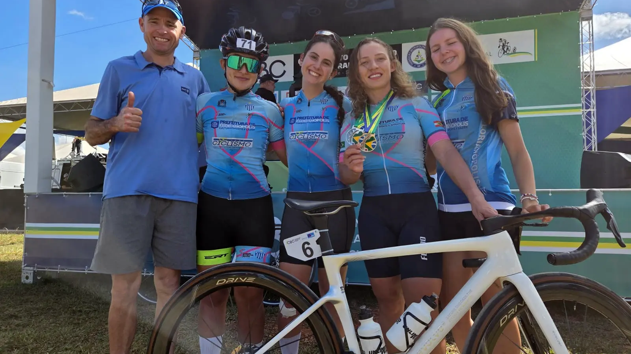 Equipe de ciclismo do AVAÍ / FME Florianópolis sagrou-se vice-campeã do Campeonato Brasileiro de Ciclismo de Estrada