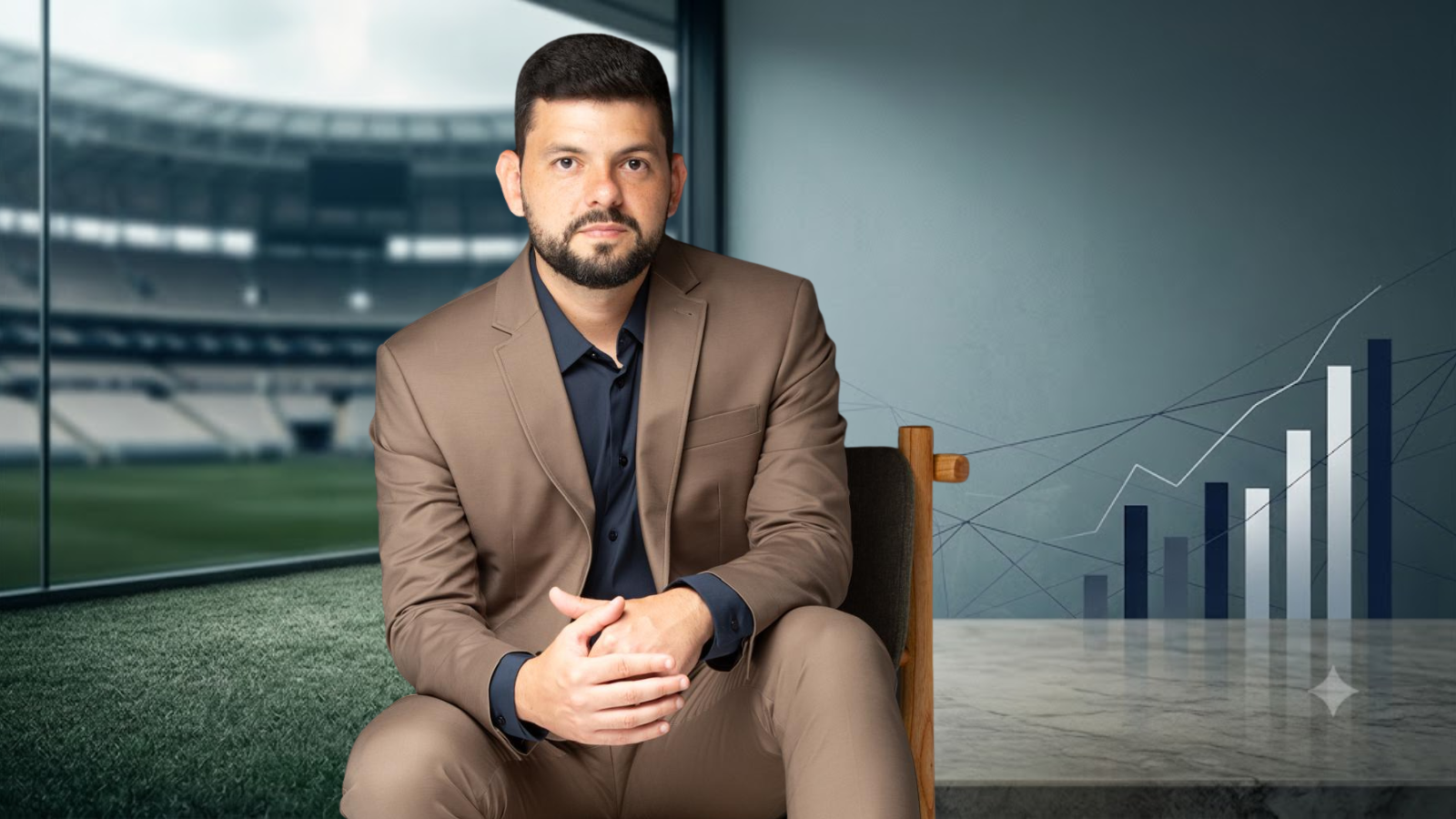 Rafael Matheus, sócio da Kactus Capital: proposta para aquisição da SAF do Avaí avança após aprovação do Conselho Deliberativo e segue para votação final dos sócios.