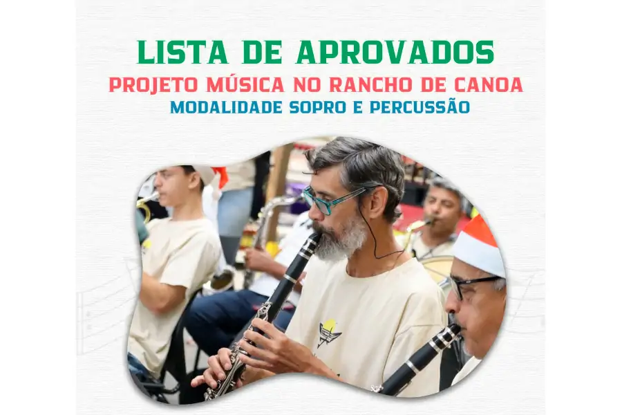 Projeto Música no Rancho da Canoa divulga lista de selecionados para edição 2026 1
