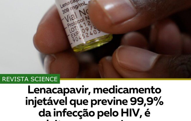 Remédio injetável que previne HIV pode entrar no SUS até o fim do ano