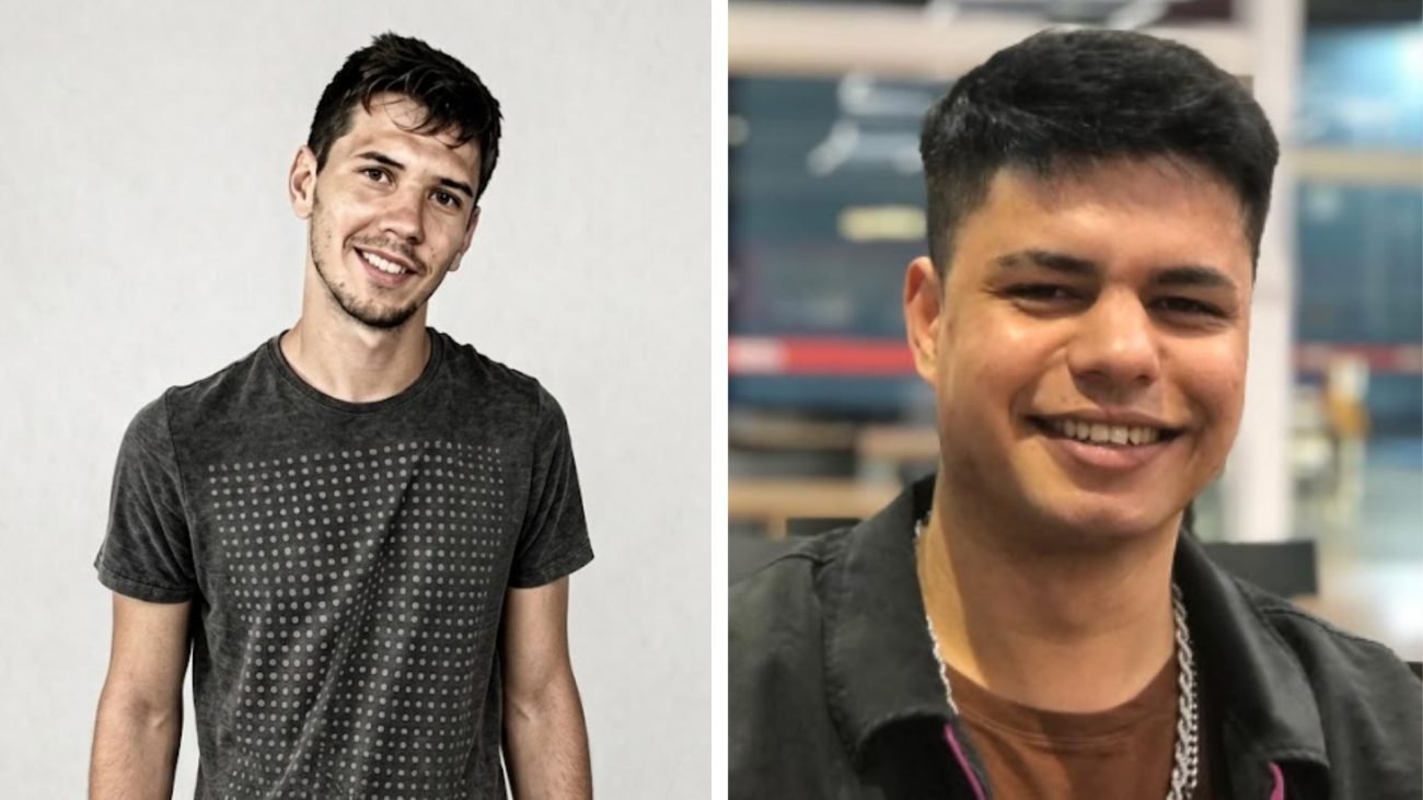 Jean Carlos Weber, de 24 anos, e Marcelo Fortes, de 29 anos, morreram após um acidente com moto em São Miguel do Oeste