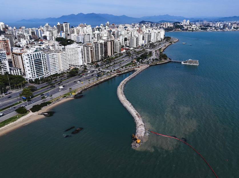 As obras do Parque Urbano e Marina Beira-Mar Norte completam mais de 20% de avanço físico no primeiro mês de obras