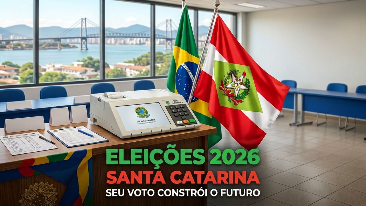 Eleições 2026: confira todos os candidatos ao Governo de Santa Catarina e ao Senado
