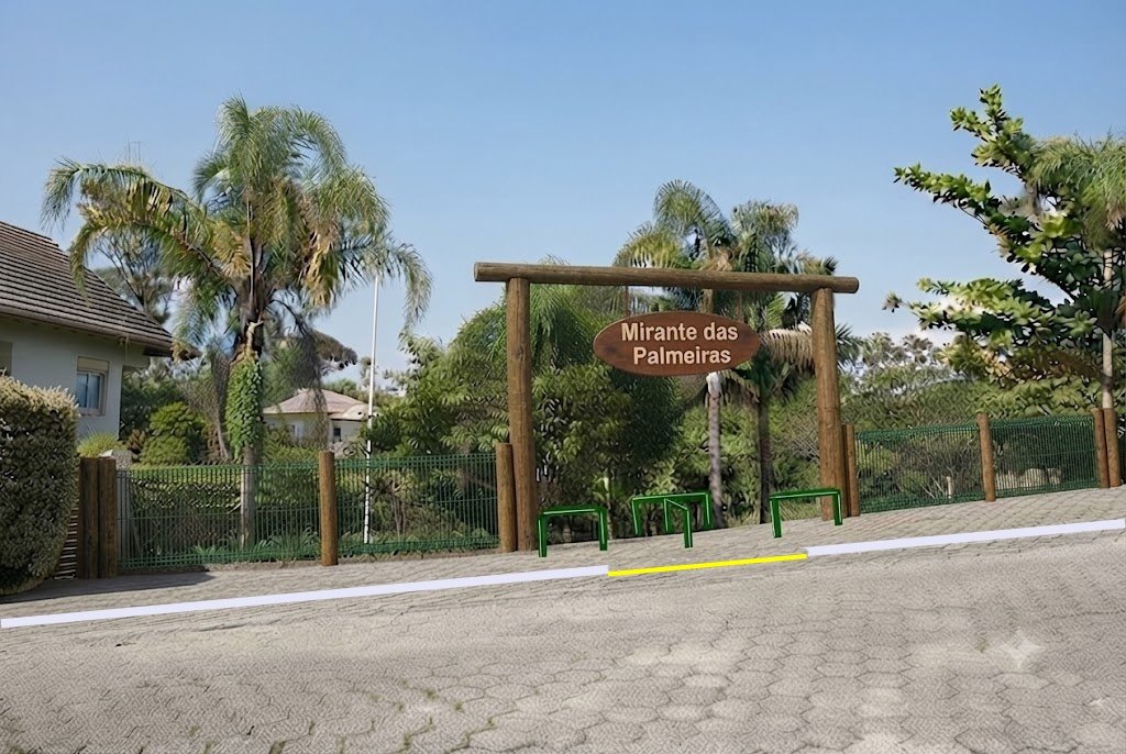 Prefeitura de Florianópolis inicia obras de revitalização no Mirante das Palmeiras na região continental da cidade