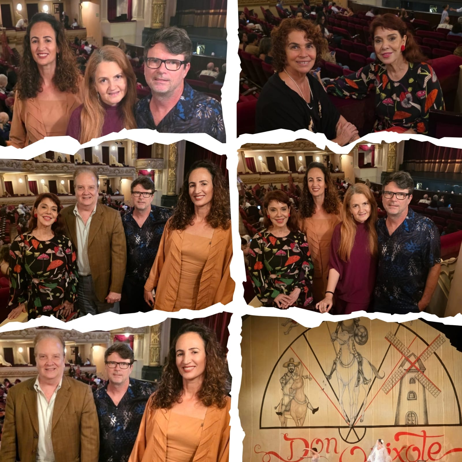 Embaixadores do Rio prestigiam a estreia de “Dom Quixote” no Theatro Municipal