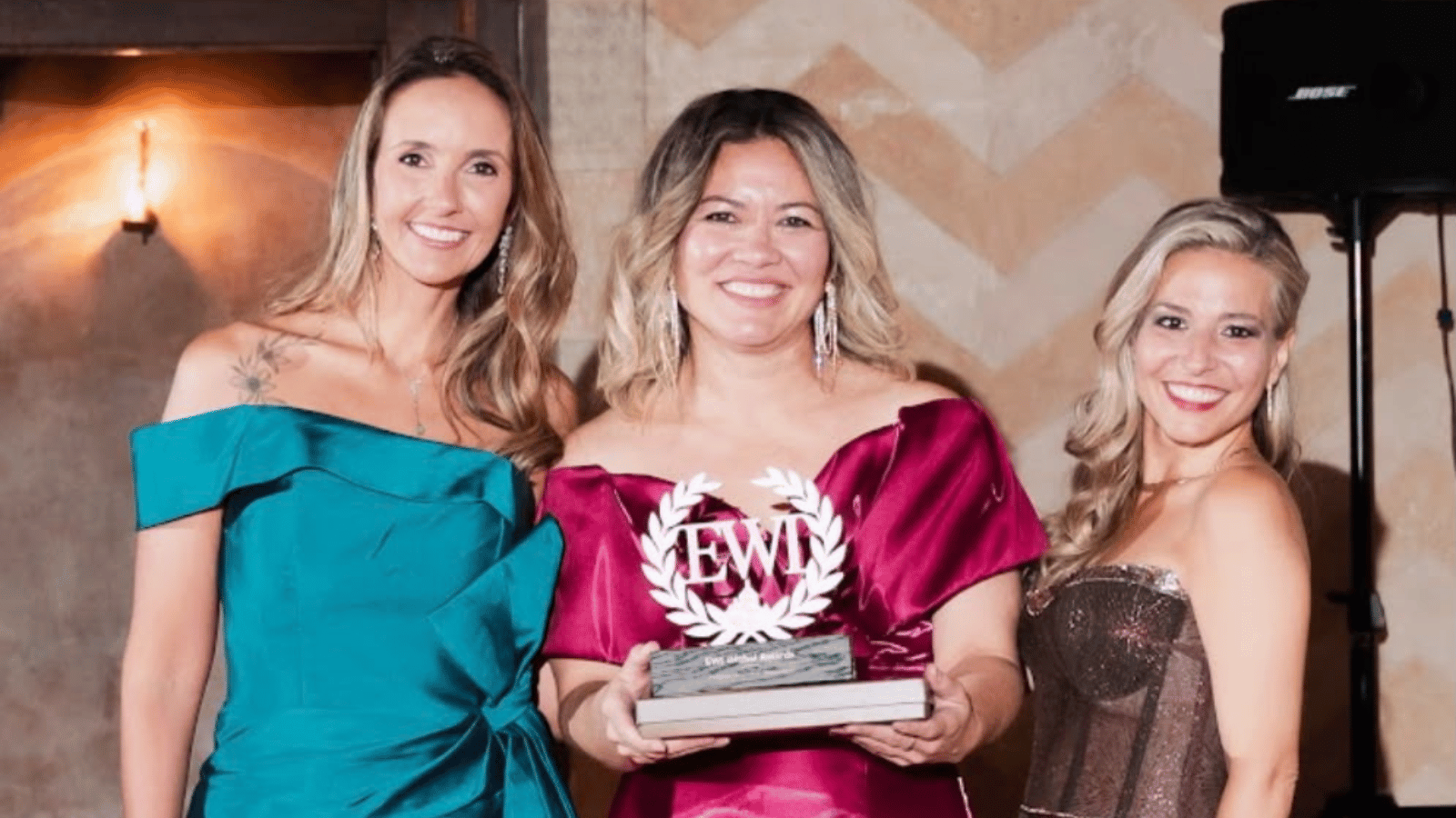 Empresárias durante o EWI Global Awards 2026, realizado na Suíça