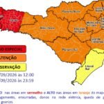 Santa Catarina registra tsunami meteorológico no Litoral Sul e tem semana marcada por quedas nas temperaturas