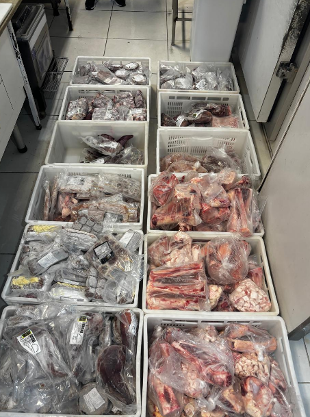 Carnes impróprias para consumo: Procon de Florianópolis apreende 249 quilos