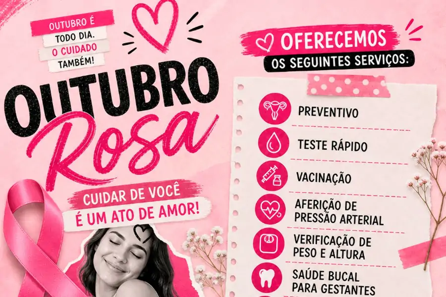 Centro de Saúde do Morro das Pedras terá atendimento especial de Outubro Rosa neste sábado (17) • Sul de Floripa