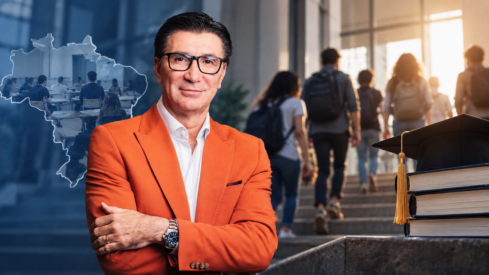 Janguiê Diniz defende políticas de permanência estudantil e alerta que ampliar o acesso à faculdade não basta: é preciso garantir condições para que mais brasileiros conquistem o diploma.