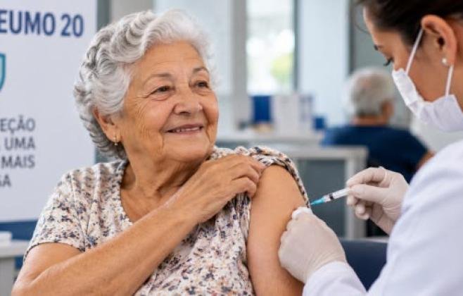 São José inicia vacinação contra Pneumo 20 para pessoas com 85 anos ou mais nesta sexta-feira (2)
