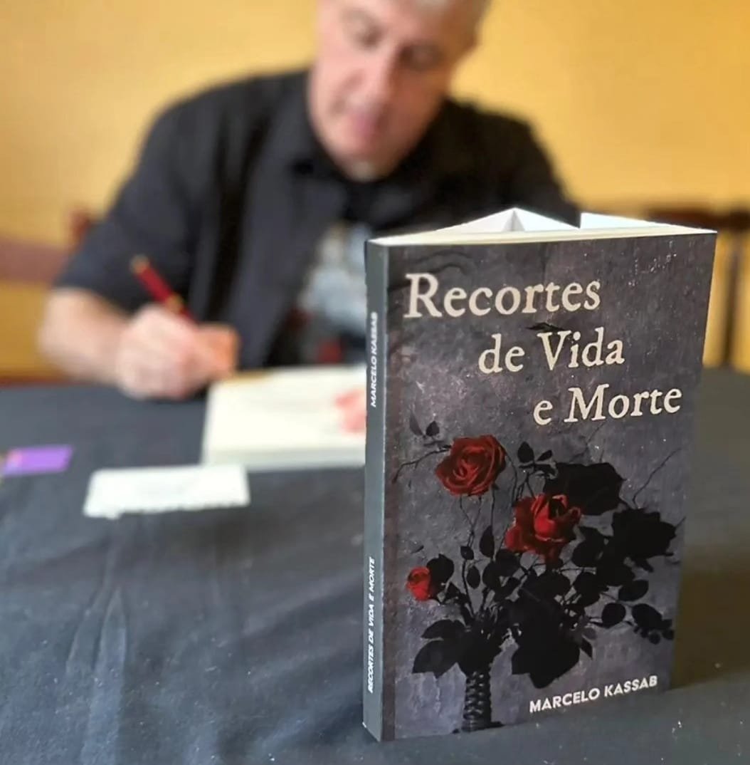 Marcelo Kassab explora os limites da existência em livro de contos sobre vida e morte
