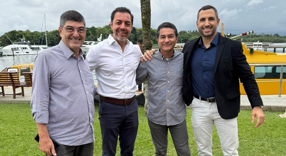Com apoio de Sérgio Zagarino, Marcelo Squassoni e Aildo Rodrigues, Marcos Pereira triplica votação em Guarujá